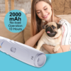 Cortaúñas Eléctrico USB para Perros y Gatos – 2 Velocidades