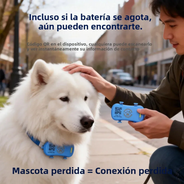 Localizador GPS para Perros y Gatos con SIM Integrada y Rastreo en Tiempo Real – Requiere Suscripción