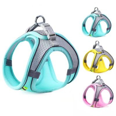 S38f402f00a8e45ebbaa89aa648b7322fU.webp Arnés Reflectante y Transpirable para Perros y Gatos