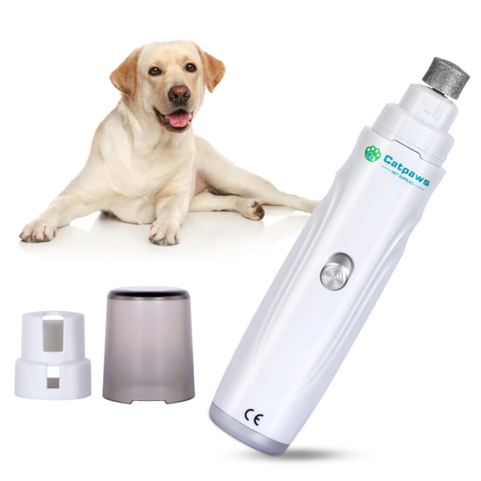 Cortaúñas Eléctrico USB para Perros y Gatos – 2 Velocidades